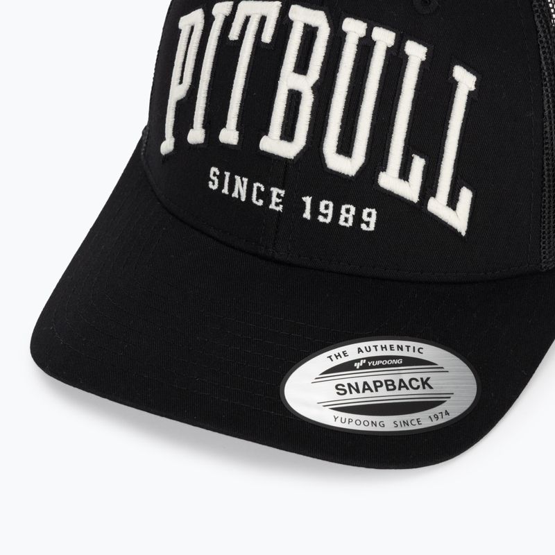 Vyriška kepurė su snapeliu Pitbull Mesh "Pitbull Norton" Trucker Low Profile black/black 3