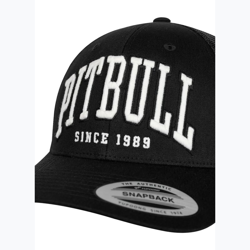 Vyriška kepurė su snapeliu Pitbull Mesh "Pitbull Norton" Trucker Low Profile black/black 3