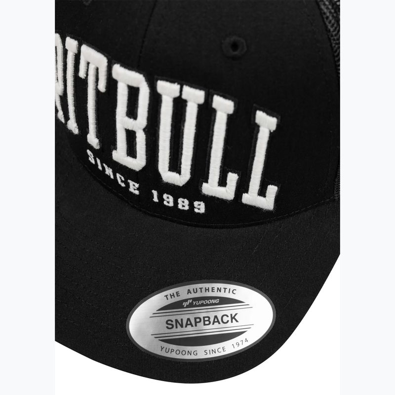 Vyriška kepurė su snapeliu Pitbull Mesh "Pitbull Norton" Trucker Low Profile black/black 4