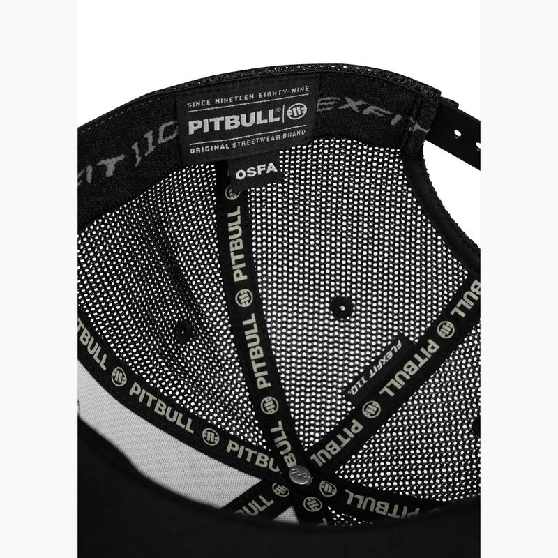 Vyriška kepurė su snapeliu Pitbull Mesh "Pitbull Norton" Trucker Low Profile black/black 5