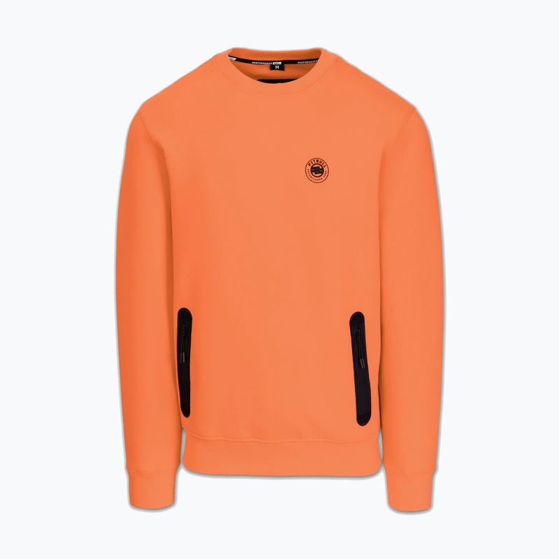 Vyriškas džemperis Pitbull Dogwood Crewneck Sweatshirt fluo orange 4