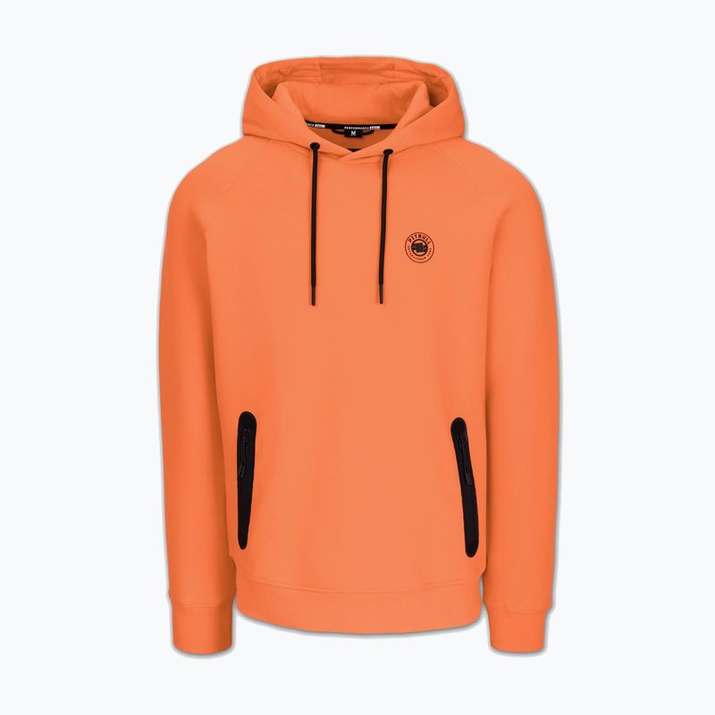 Vyriškas džemperis Pitbull Dogwood Hooded Sweatshirt fluo orange 4