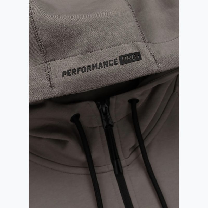 Vyriškas džemperis Pitbull Dogwood Hooded Zip Sweatshirt taupe 10