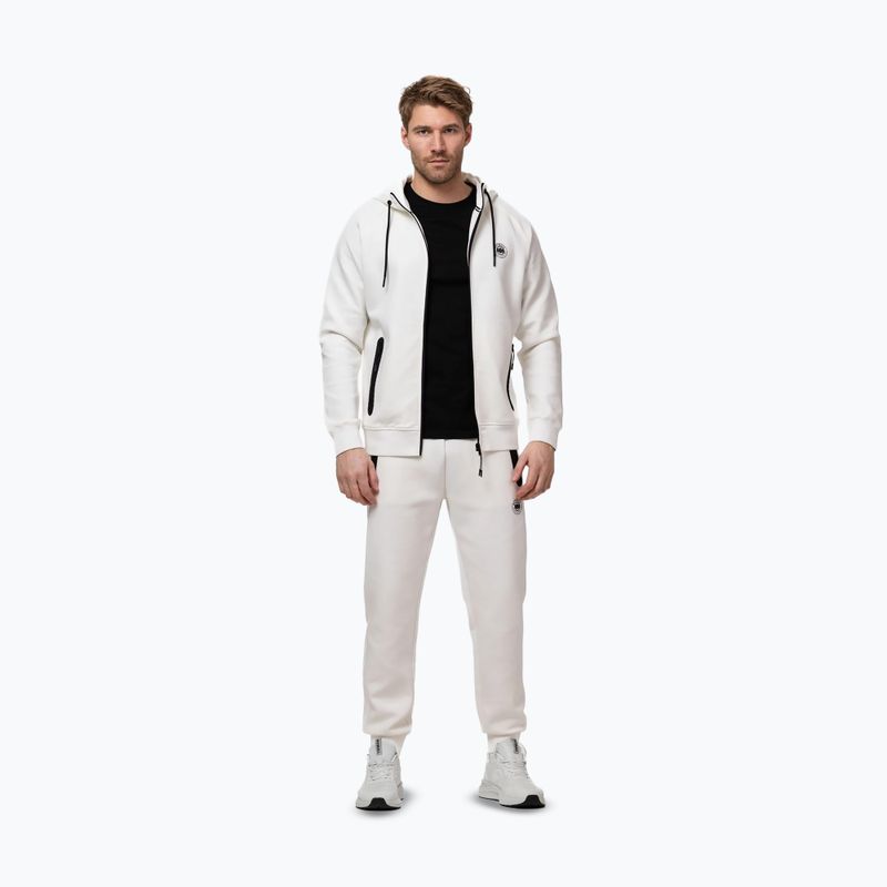 Vyriškas džemperis Pitbull Dogwood Hooded Zip Sweatshirt off white 2