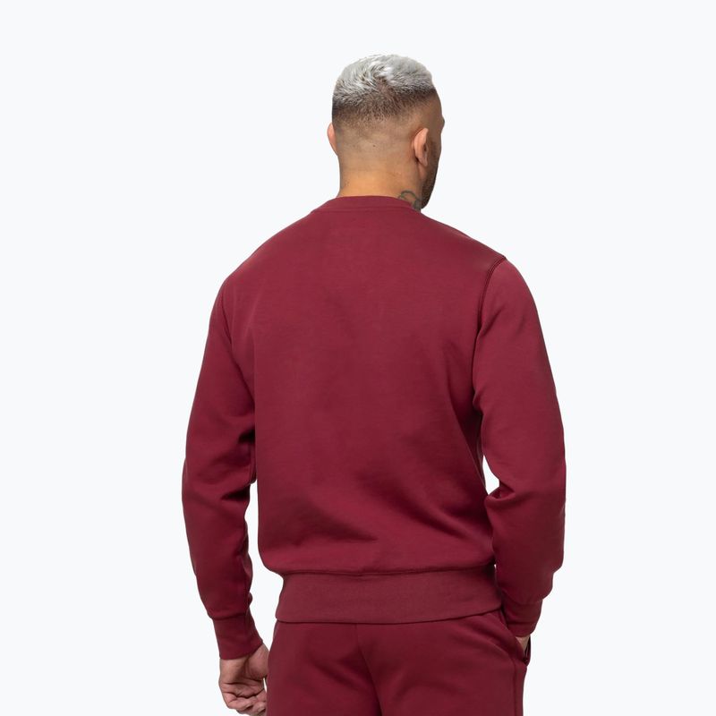 Vyriškas džemperis Pitbull Sampson Crewneck Sweatshirt burgundy 3