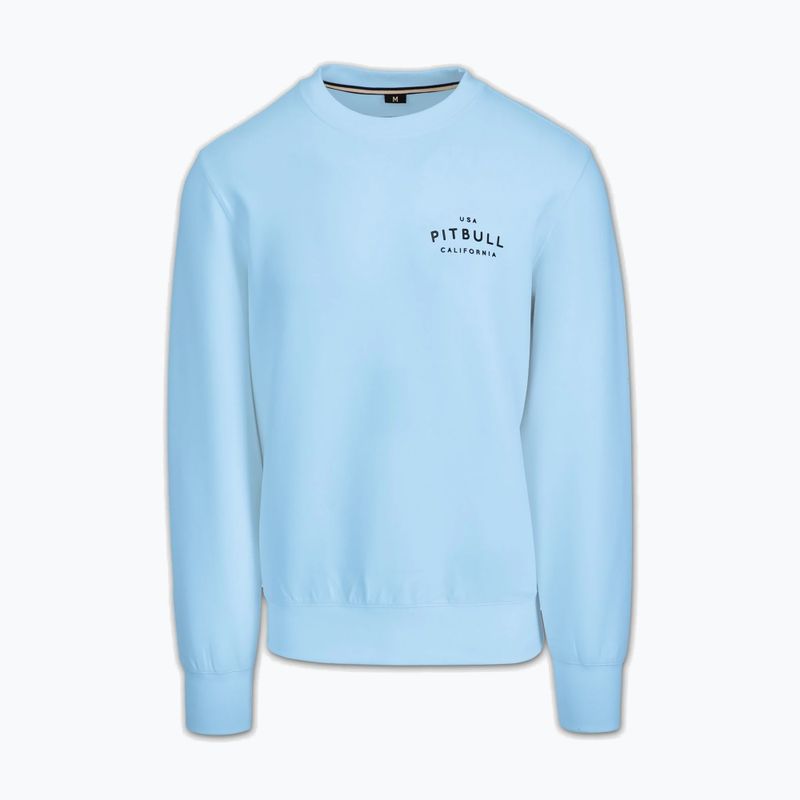 Vyriškas džemperis Pitbull Sampson Crewneck Sweatshirt sky blue 4