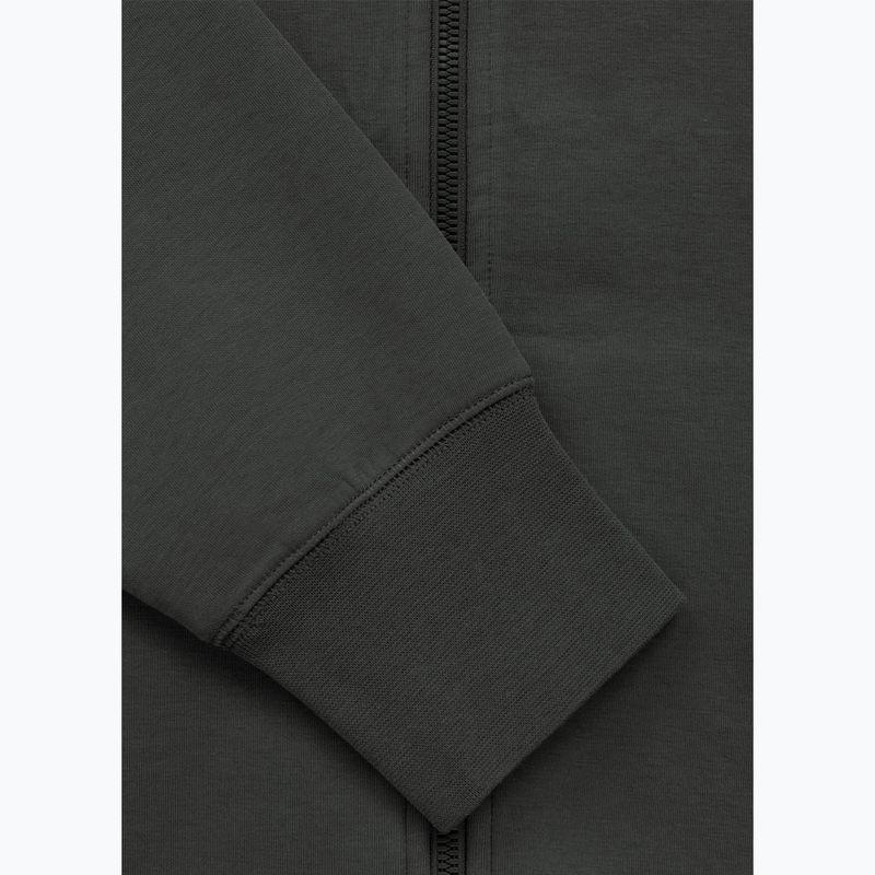 Vyriškas džemperis Pitbull Sampson Zip grey/green 8