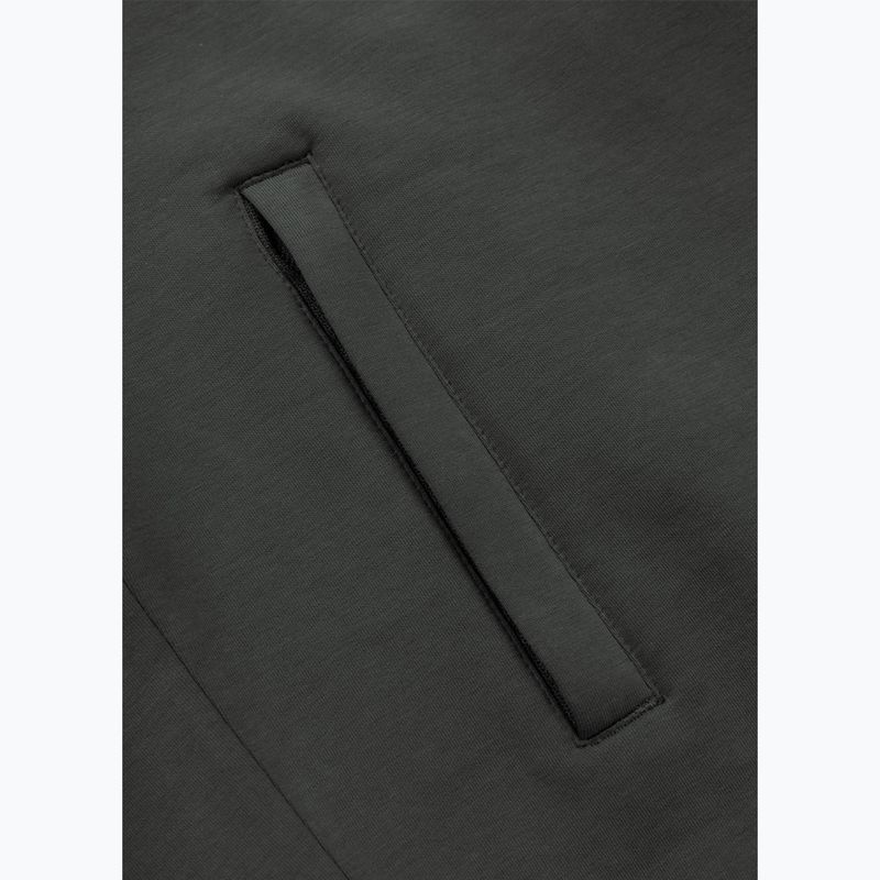 Vyriškas džemperis Pitbull Sampson Zip grey/green 9