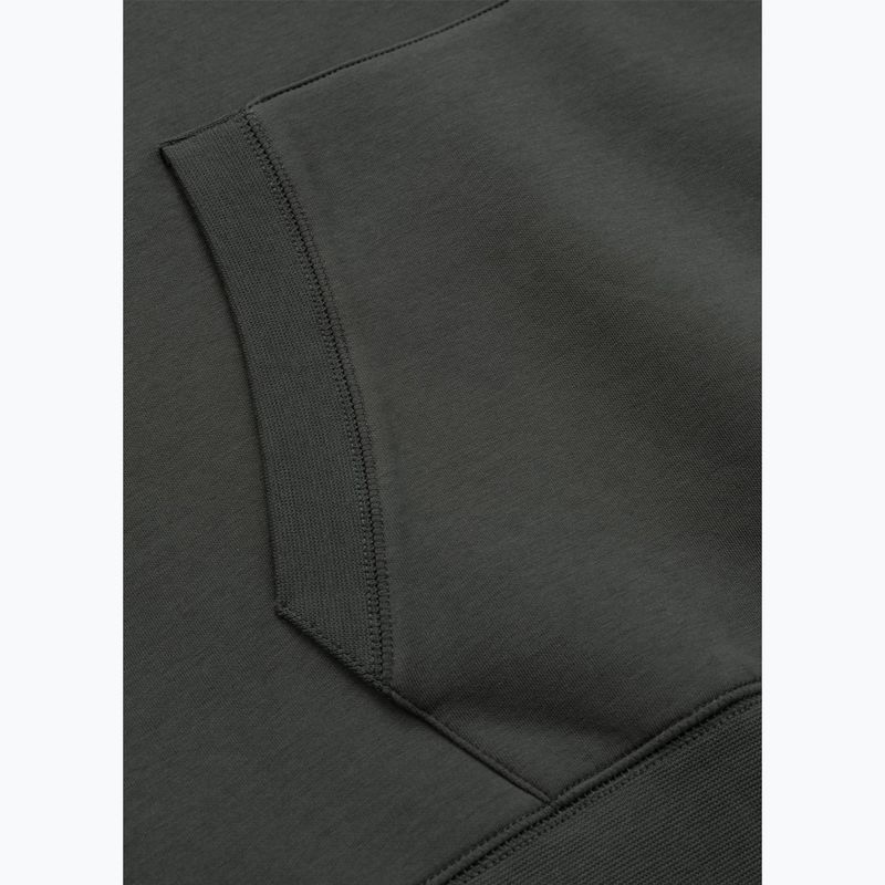 Vyriškas džemperis Pitbull Sampson Hooded Sweatshirt grey/green 9