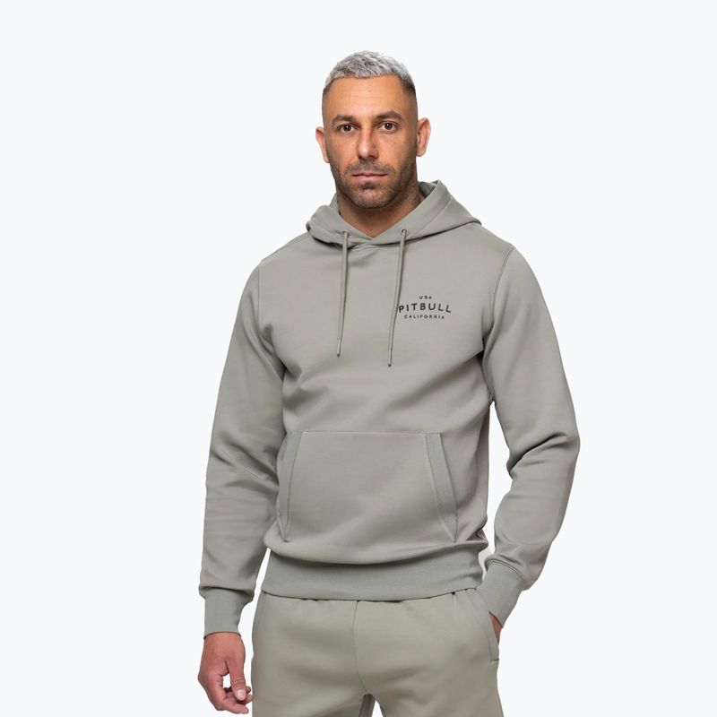 Vyriškas džemperis Pitbull Sampson Hooded Sweatshirt grey/harbour 5