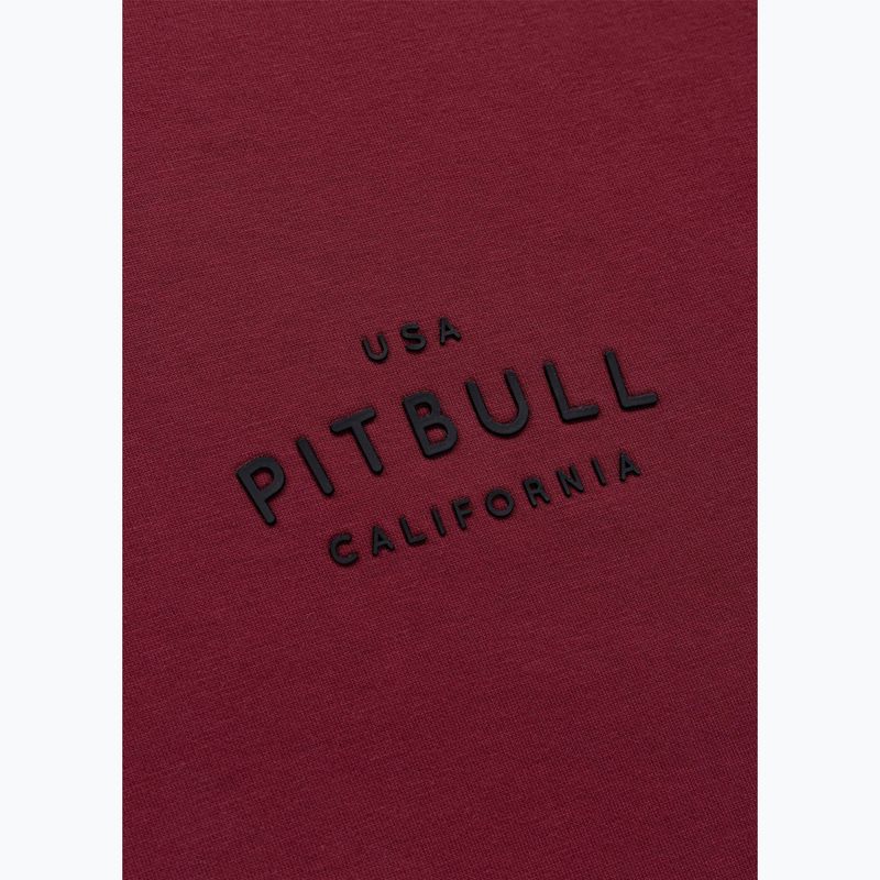 Vyriškas džemperis Pitbull Sampson Hooded Sweatshirt burgundy 12