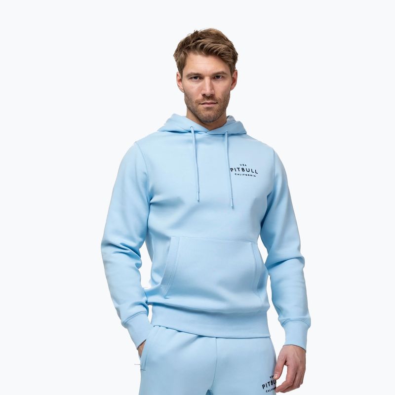 Vyriškas džemperis Pitbull Sampson Hooded Sweatshirt sky blue 4