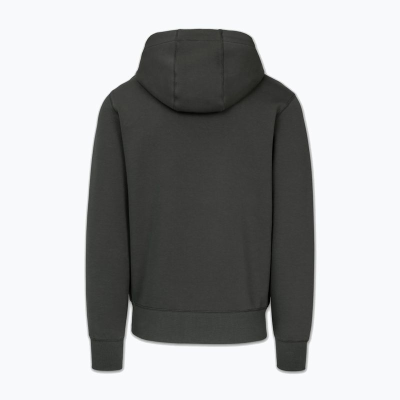 Vyriškas džemperis Pitbull Sampson Hooded Zip Sweatshirt grey/green 7