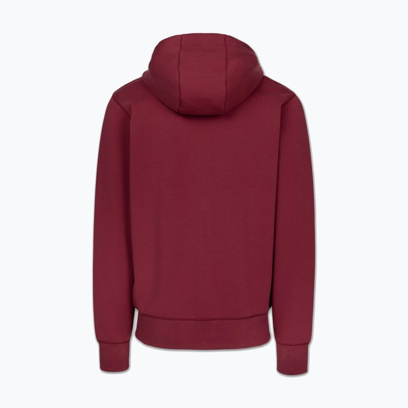 Vyriškas džemperis Pitbull Sampson Hooded Zip Sweatshirt burgundy 6