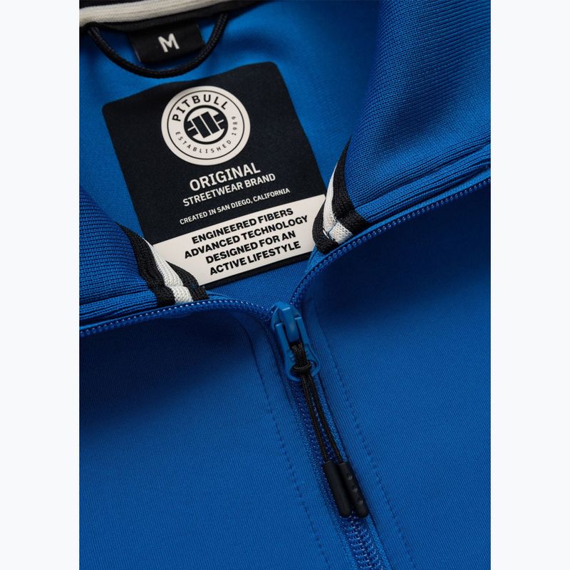 Vyriškas džemperis Pitbull Track Jacket Powers azure blue 5