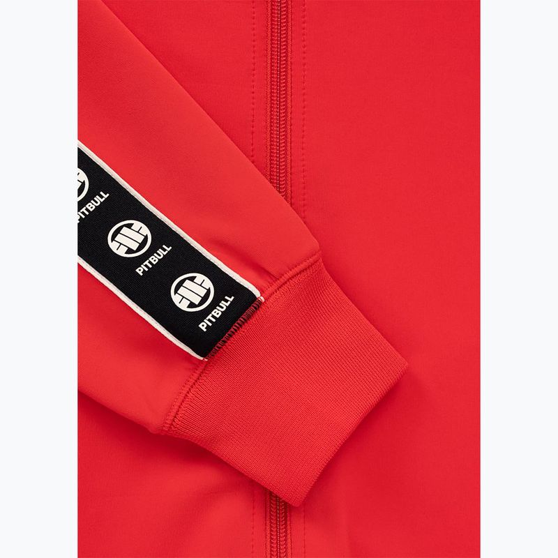 Vyriškas džemperis Pitbull Track Jacket Powers fluo/red 6