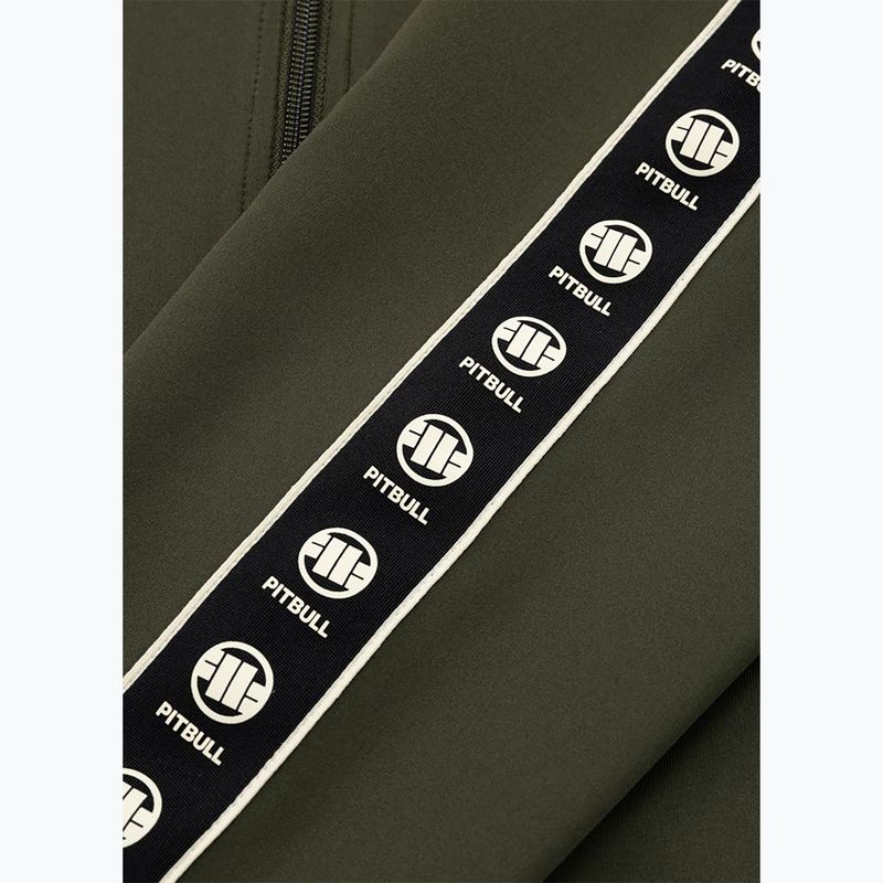 Vyriškas džemperis Pitbull Track Jacket Powers old green 7