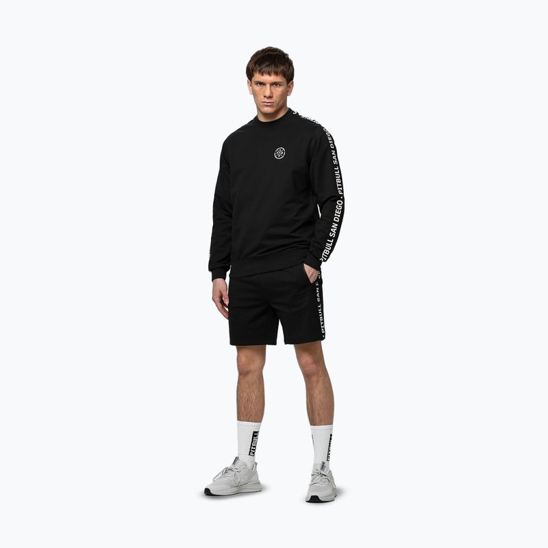 Vyriškas džemperis Pitbull Tape Parker Crewneck black 2
