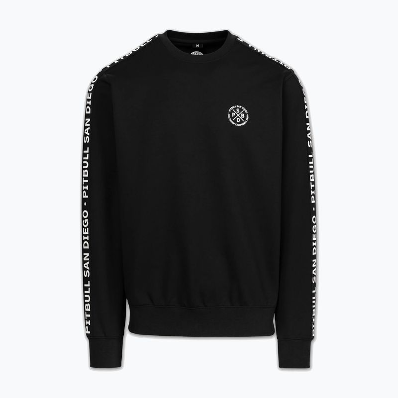 Vyriškas džemperis Pitbull Tape Parker Crewneck black 5