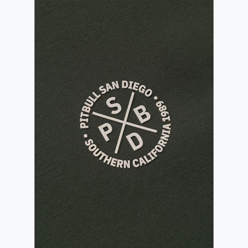 Vyriškas džemperis Pitbull Tape Parker Crewneck old green 10