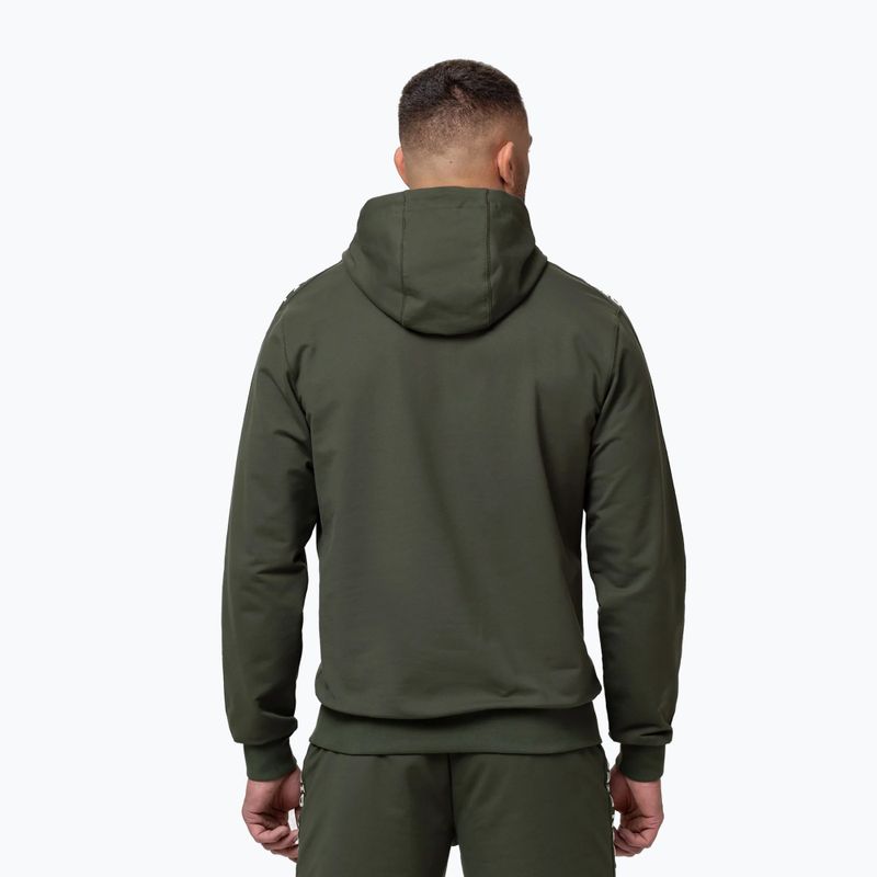 Vyriškas džemperis Pitbull Tape Parker Hooded old green 3