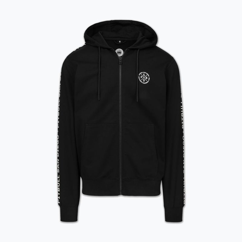 Vyriškas džemperis Pitbull Tape Parker Hooded Zip black 3
