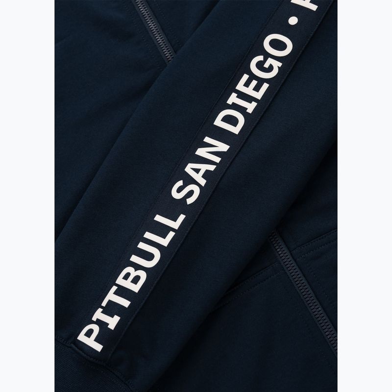 Vyriškas džemperis Pitbull Tape Parker Hooded Zip dark navy 10