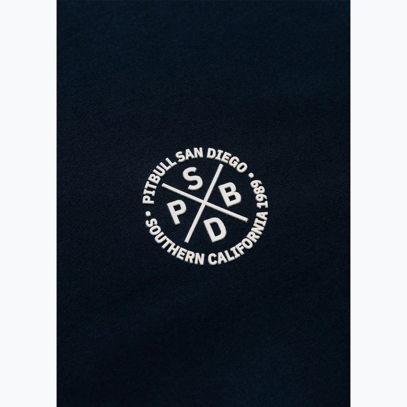 Vyriškas džemperis Pitbull Tape Parker Hooded Zip dark navy 12