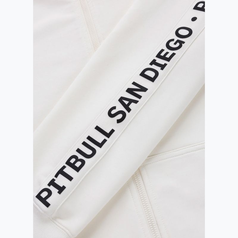 Vyriškas džemperis Pitbull Tape Parker Hooded Zip off white 8