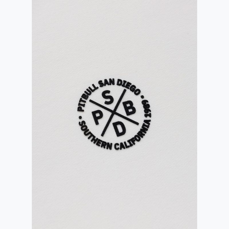 Vyriškas džemperis Pitbull Tape Parker Hooded Zip off white 10