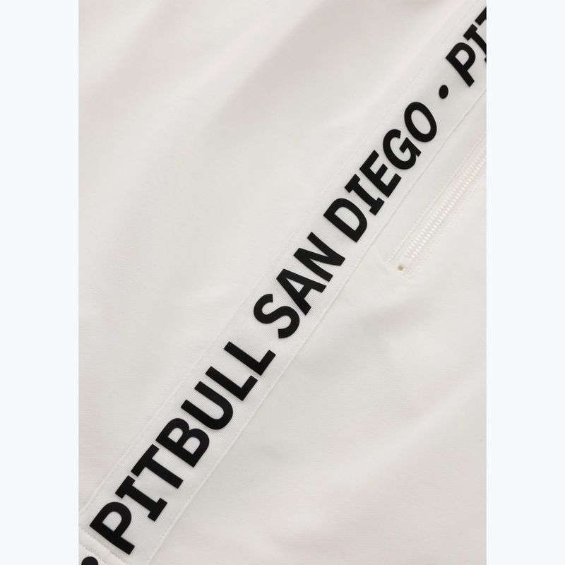 Vyriški šortai Pitbull Tape Parker off white 10