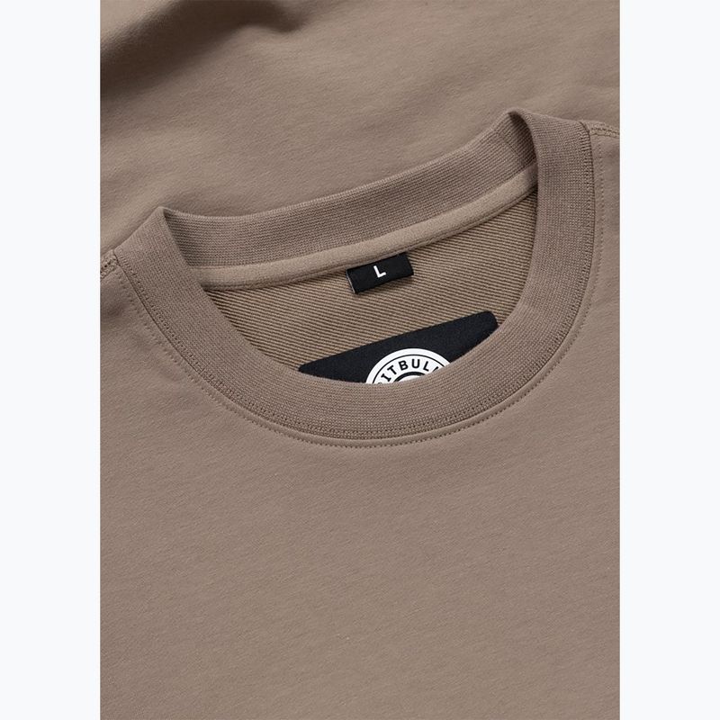Vyriškas džemperis Pitbull Nugget Small Logo Crewneck brown savana 7
