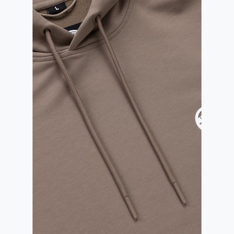 Vyriškas džemperis Pitbull Nugget Small Logo Hooded brown savana 7