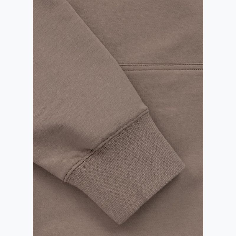 Vyriškas džemperis Pitbull Nugget Small Logo Hooded brown savana 8