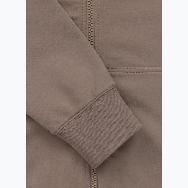 Vyriškas džemperis Pitbull Nugget Small Logo Hooded Zip brown savana 8