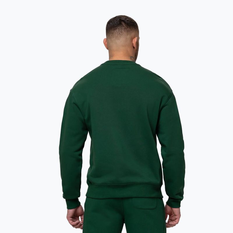 Vyriškas džemperis Pitbull Badger Crewneck hunter/green 3