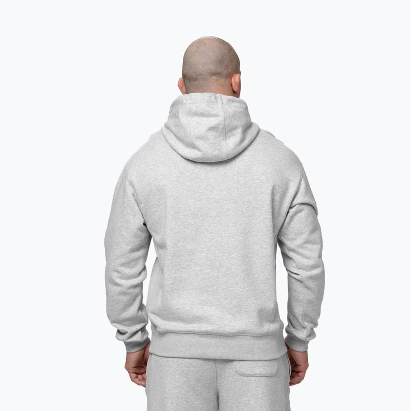 Vyriškas džemperis Pitbull Badger Hooded grey/melange 3