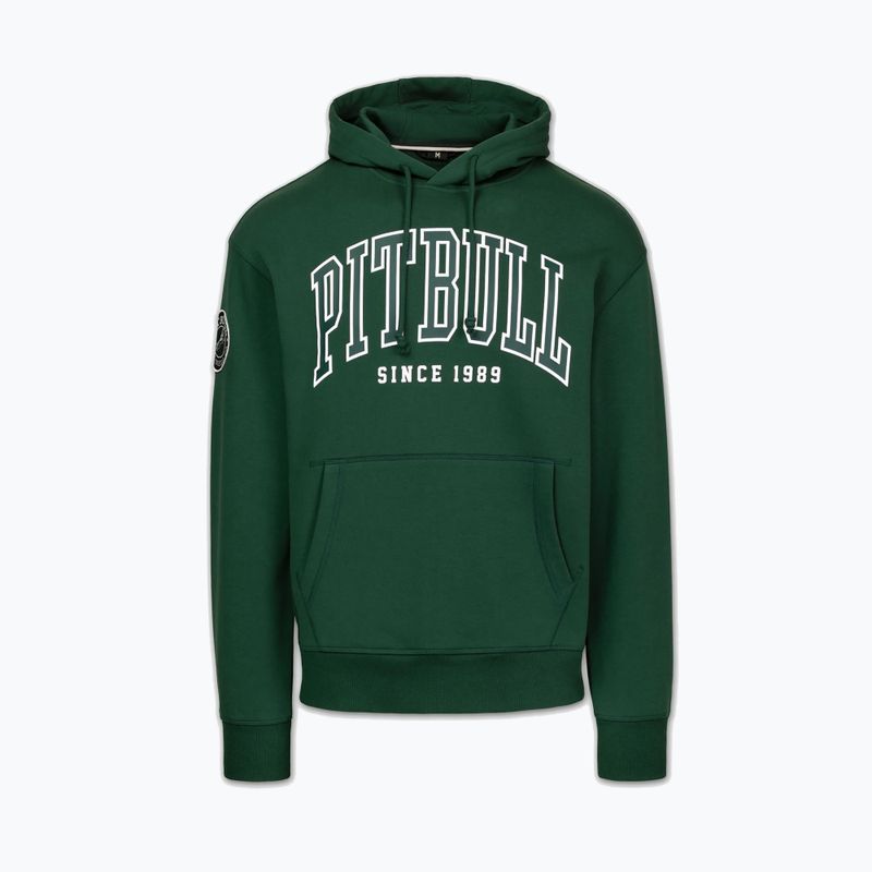 Vyriškas džemperis Pitbull Badger Hooded hunter green 3