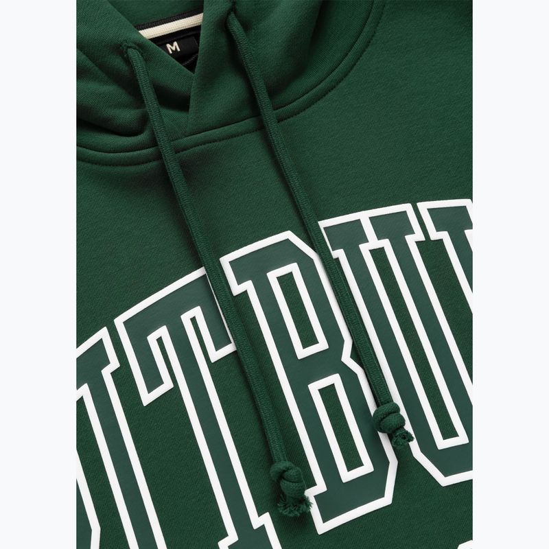 Vyriškas džemperis Pitbull Badger Hooded hunter green 5
