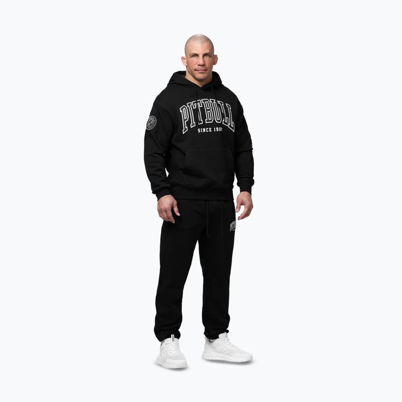 Vyriškas džemperis Pitbull Badger Hooded black 2