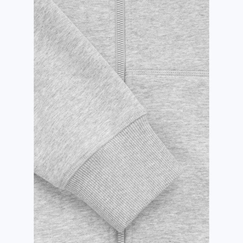 Vyriškas džemperis Pitbull Badger Hooded Zip grey/melange 12