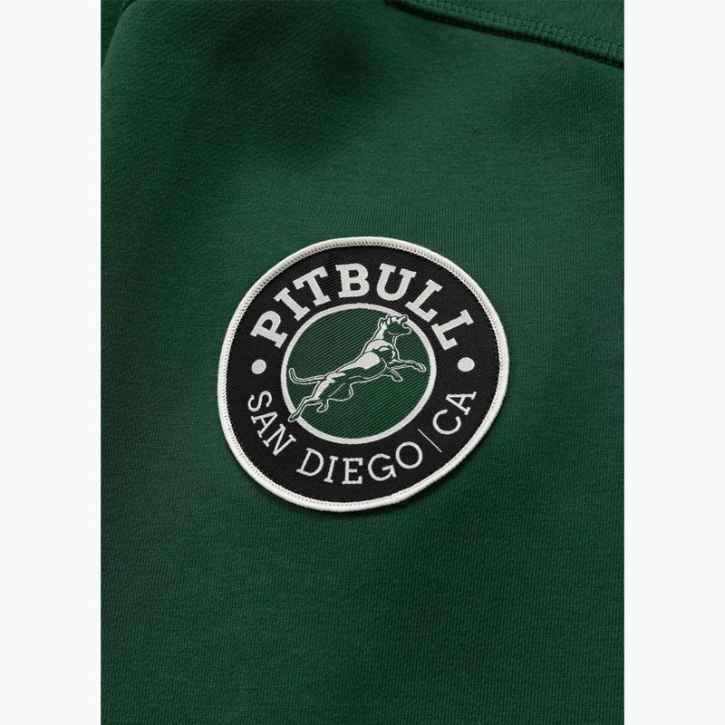 Vyriškas džemperis Pitbull Badger Hooded Zip hunter/green 9