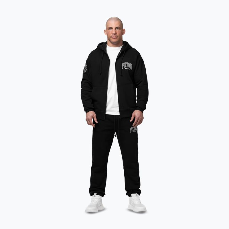 Vyriškas džemperis Pitbull Badger Hooded Zip black 2