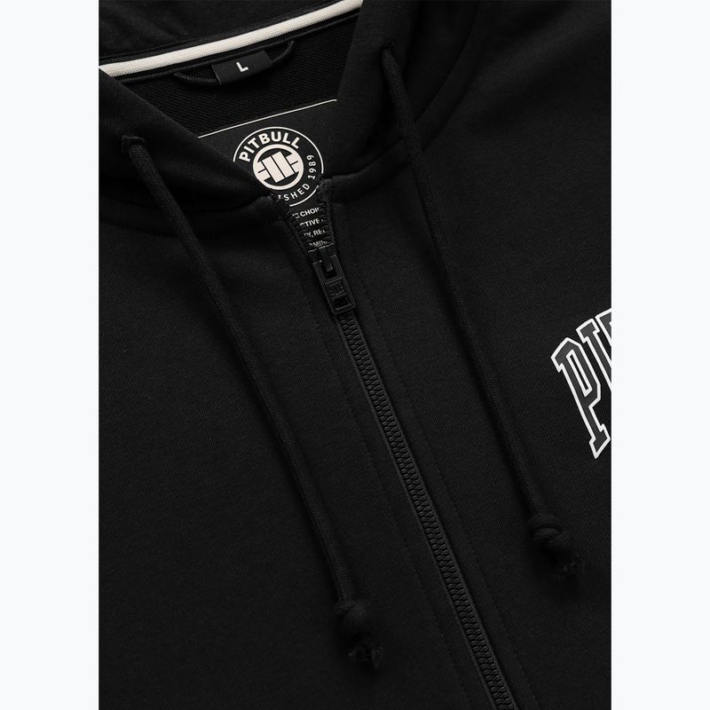 Vyriškas džemperis Pitbull Badger Hooded Zip black 7