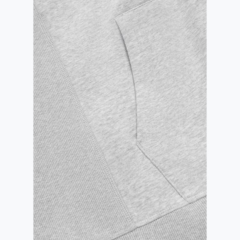 Vyriškas džemperis Pitbull Badger Hooded Vest Zip grey/melange 9