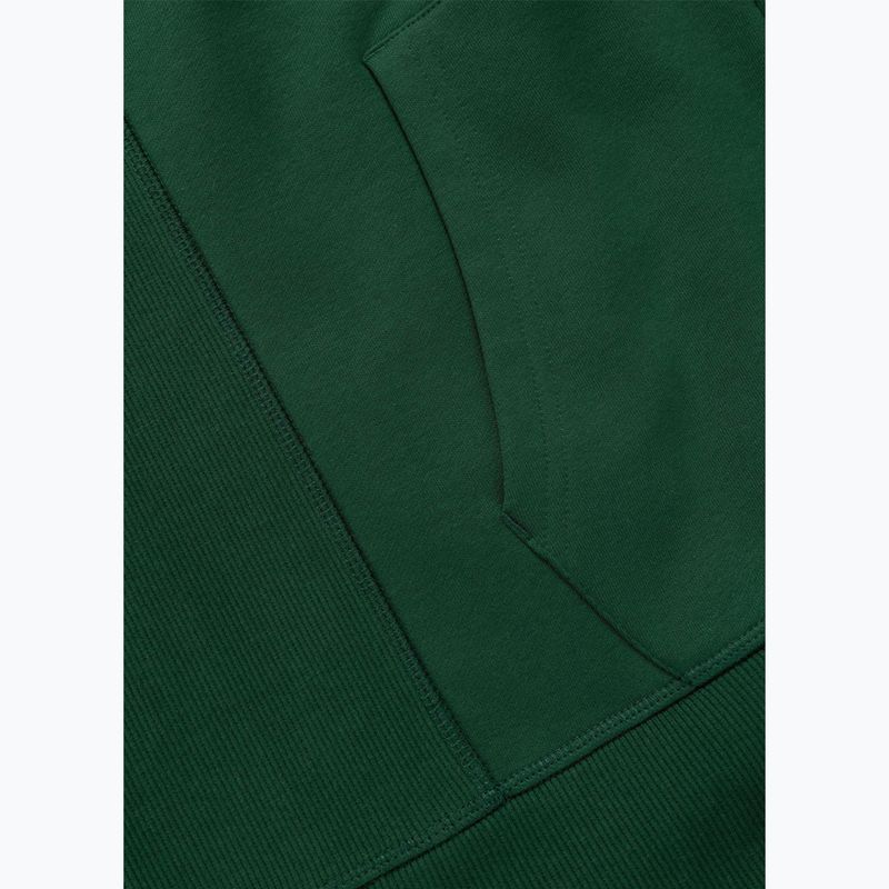 Vyriškas džemperis Pitbull Badger Hooded Vest Zip hunter green 8