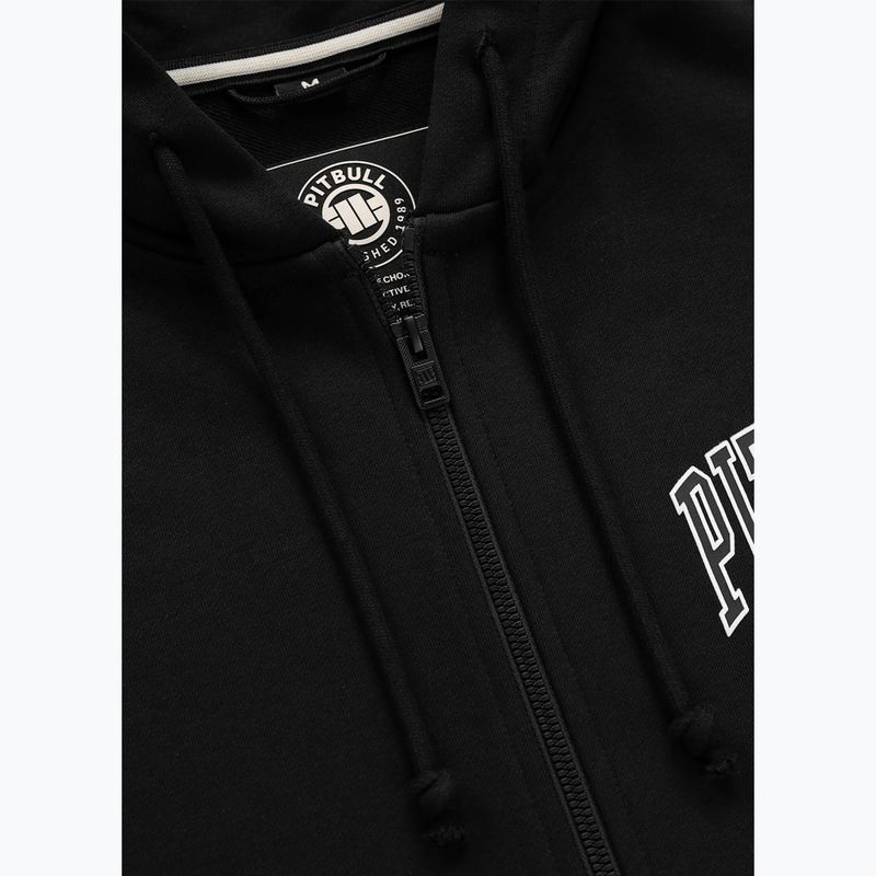 Vyriškas džemperis Pitbull Badger Hooded Vest Zip black 7