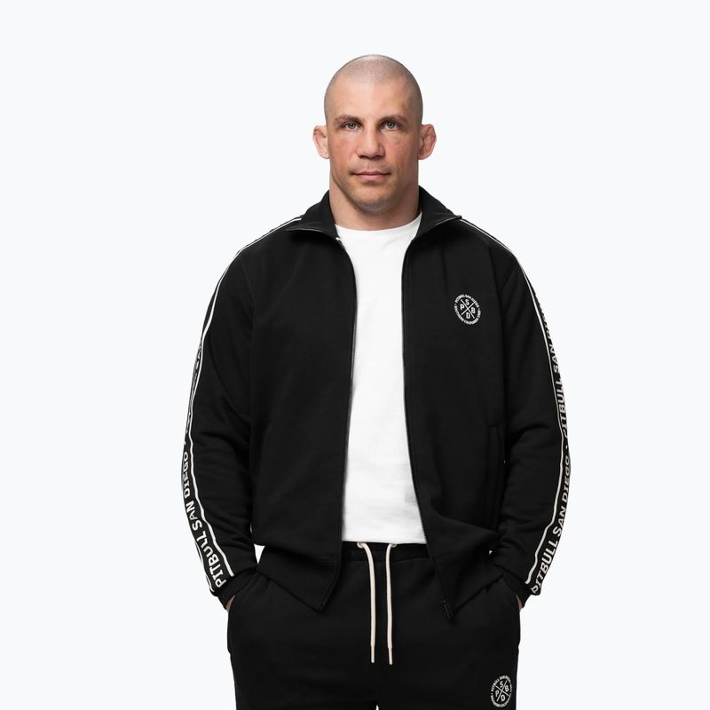 Vyriškas džemperis Pitbull Nexus Track Jacket black 6