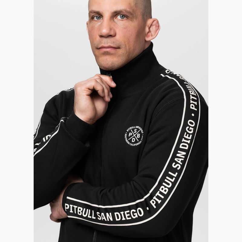 Vyriškas džemperis Pitbull Nexus Track Jacket black 8