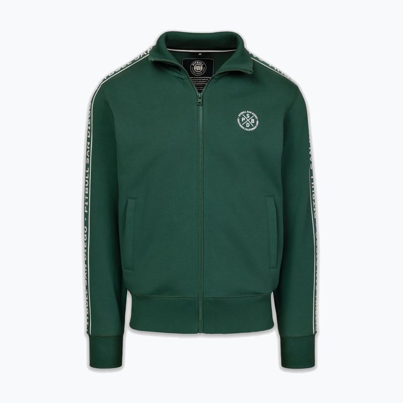 Vyriškas džemperis Pitbull Nexus Track Jacket bottle green 5